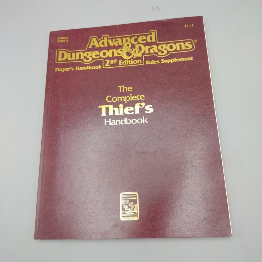 The Complete Thief's Handbook Advanced Dungeons & Dragons 2nd Edition Preowned